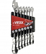 Набор ключей с подвижной головкой Virax 8-17 мм